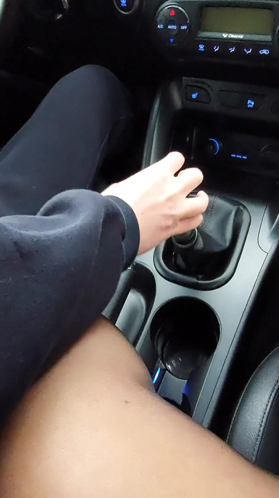 Stepmom alone in the car with her stepson seduces him on the way to work | Clip 1