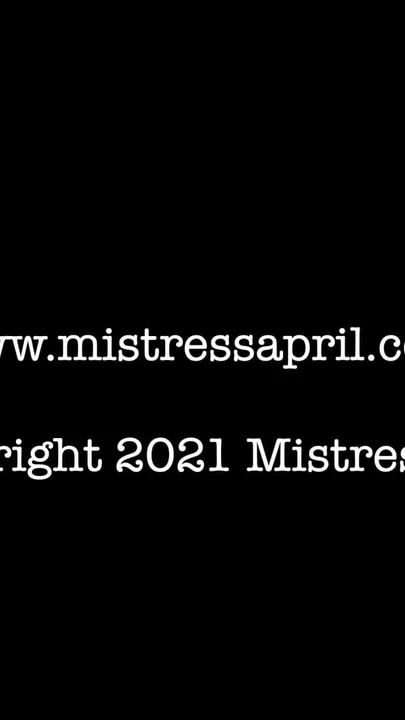 Jaw-dropping moment from "Dominatrix Mistress April - Get it out of me"
