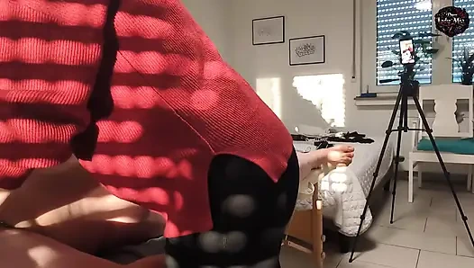 DomLadyMia-SlaveOfM Rote Striemen für den Sklaven Teil 6