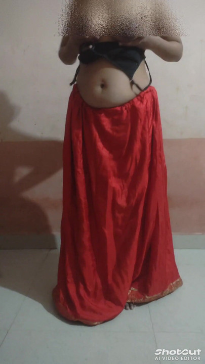 พี่สะใภ้ของหมู่บ้าน Desi Chudakkad รับ ghaghra และพร้อมที่จะ chudwa ne | คลิป 1