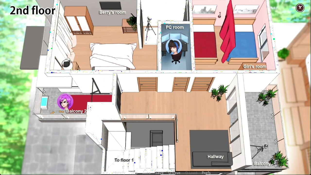 여신 캡 32에 갇힌 - 밀프와 내 빨간 머리 베프와 섹스