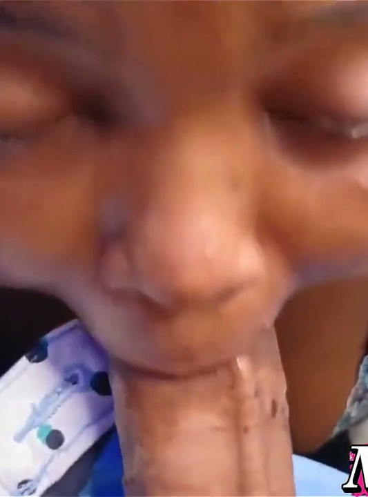 POV Sucking My Step Brother's Big Black Cock - BBC