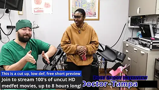 Daisy Mynx's 1st EVER Gyno Exam