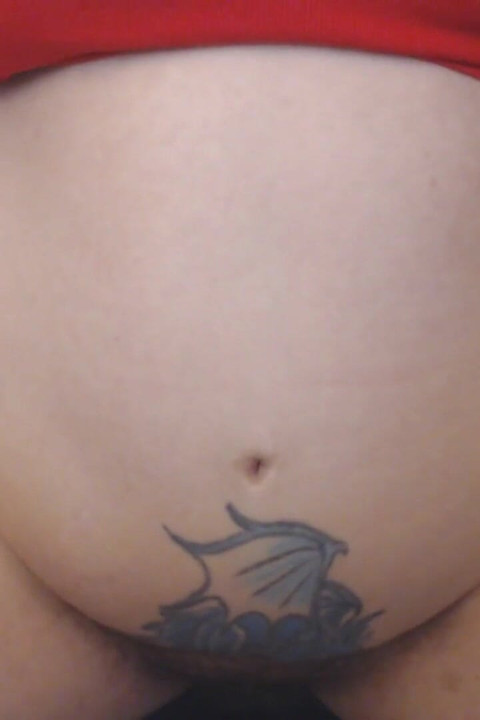 Wackeln, drücken, großen bauch