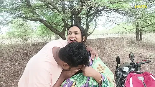 Kavita Bhabhi Fuck in jungle with Tatya in doggy style ass licking blowjob and dirty cum in mouth