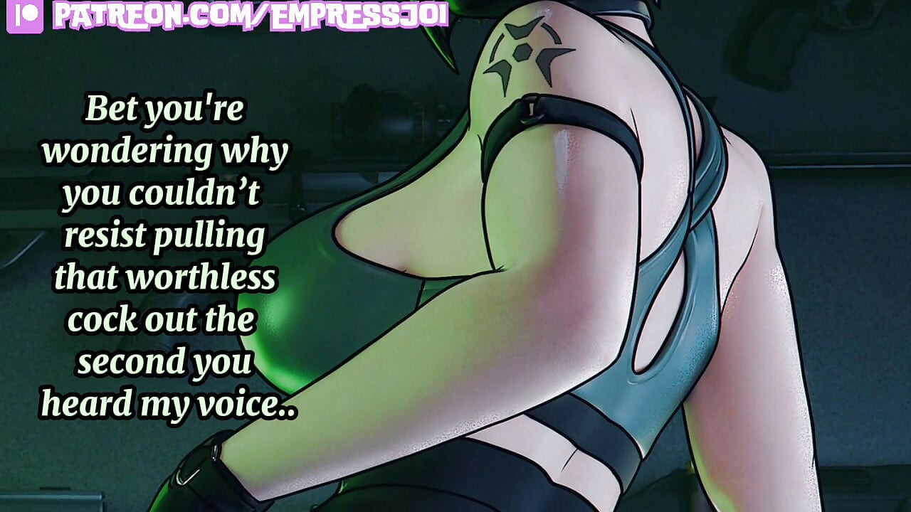 Femdom Hentai JOI: At The Feet of the Huntress Mistress