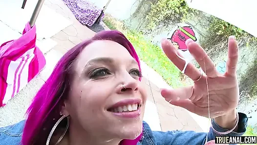 Настоящий анал - Anna Bell Peaks жаждет анала