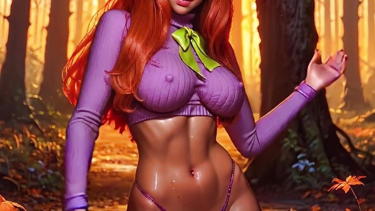 Grandi tette perfette e figa a cammello stuzzica