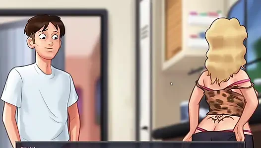 XXX doggystyle anal mit der gfs stiefmutter in Summertime saga teil 1