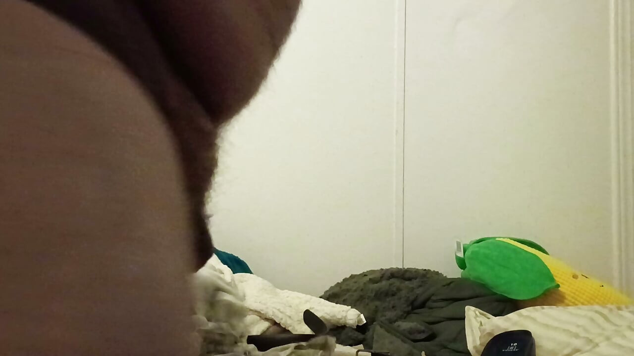 Shooting Strings of Cum in My Purple Panties!