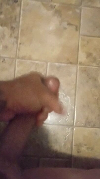Jacking off latin cock