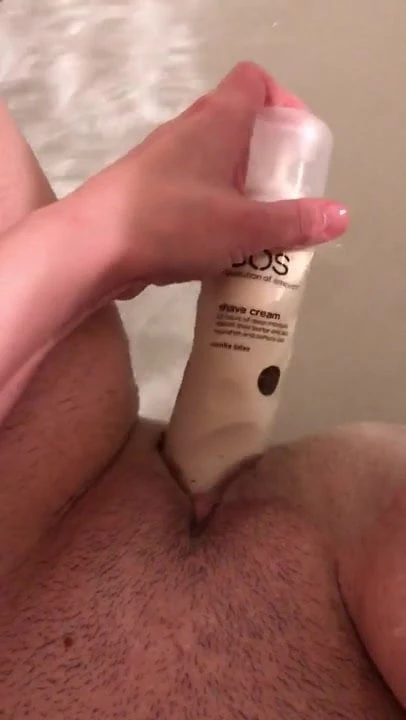 Got horny in the bathtub