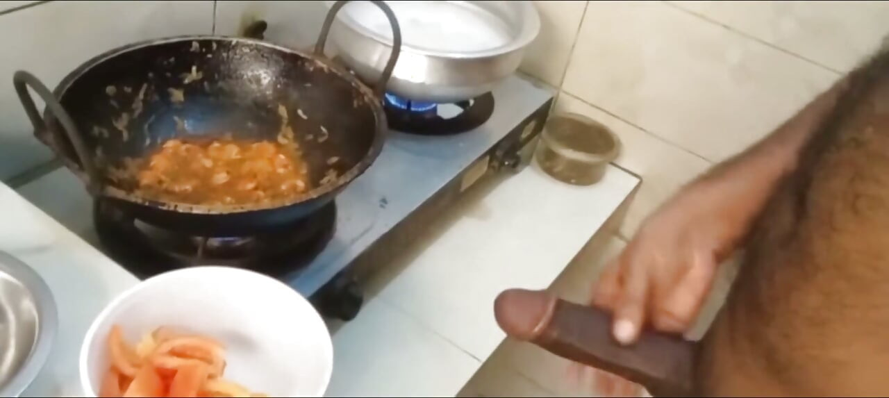 Bangalore Twink Cums Into Food Video