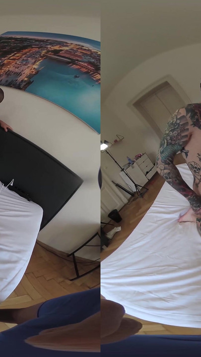 Memorable moment from "Katarina Rina - Tan Teenager W Massive Ass Cannot Stop Cumming In Monster Cock Threesome - Vr Part"