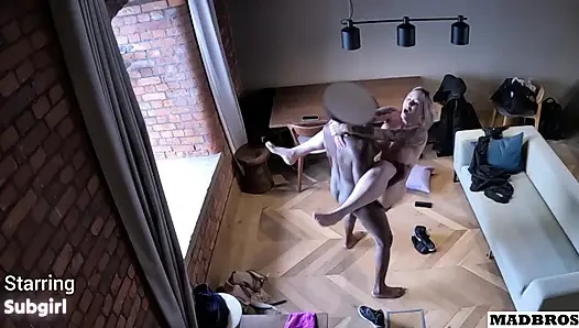Big Ass Blonde American Girl Fucked Hard In Anal And DP For Breaking My Device!!!