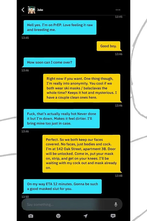 Balaclava Grindr kurva - Prvi susret, oralni seks i jedenje guzice
