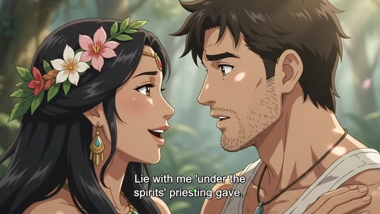Amazon's Sacred Offering The Forest Spirit Ritual turn into hard sex