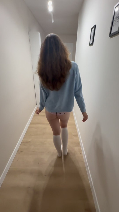 En långsam promenad mot sovrummet ...