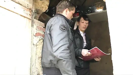 Fransız esmer düşerken evde sulu bir sakso çekiyor