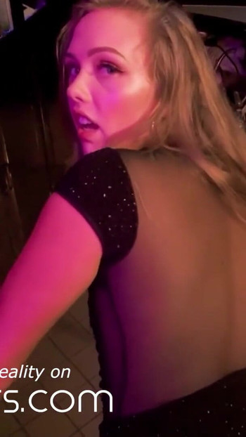 Powerful moment from "VR BANGERS Teen's After Party With BBC Bartender"