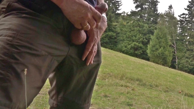 Wank and cum