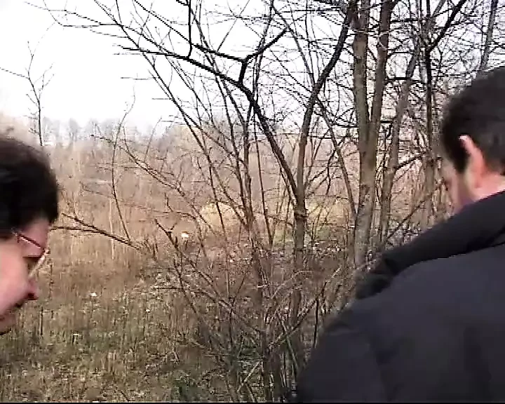 Elena into the woods gives Luca a blowjob and masturbates