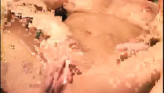 Sexy Blonde Slut Get All Her Holes Fucked Hard on the Table