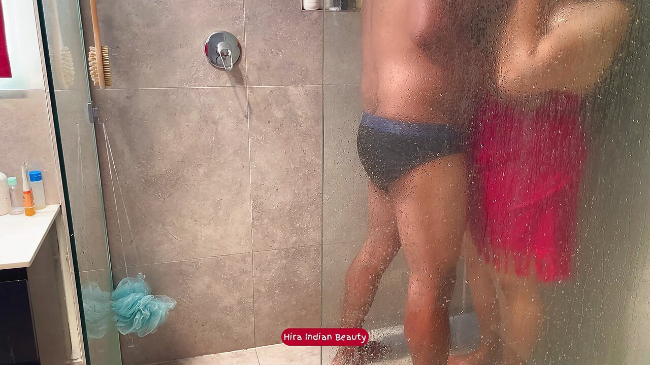 Most Erotic Shower Sex - Step Brother HARD FUCKING his Step Sister - Deep and Rough Anal Pounding and Soaping