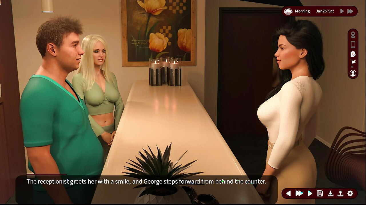 Susurros de deseo 19 Sarah fue a un masaje