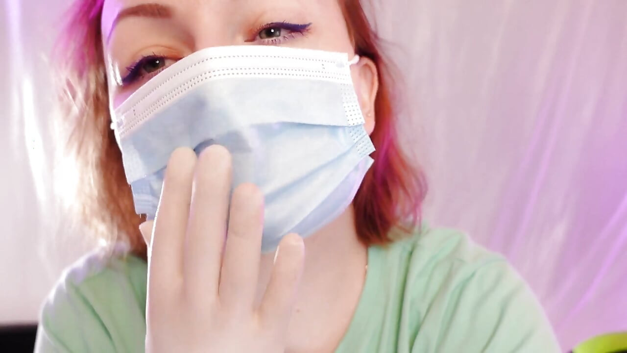 Asmr: sarung tangan operasi