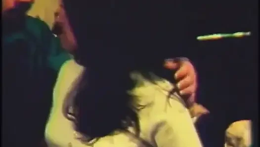 Sexy young girl in a vintage hard sex scene