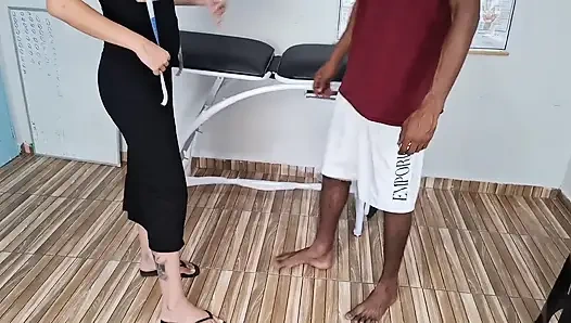 Seamstress Takes Measurements for Endowed Man's Pants and Ends up Getting Screwed!