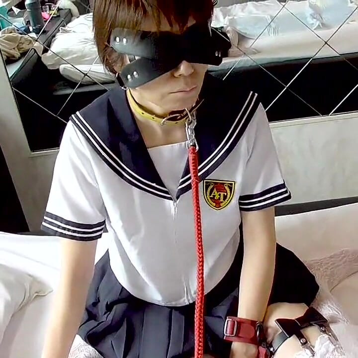Mayu No63, Deepthroat, Striped Panties Sailor Clothes, Anal Tail
