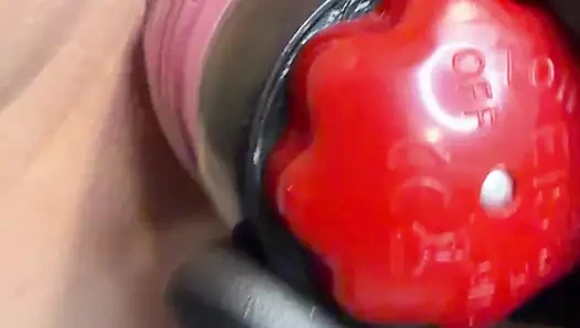 Isınmak için vajinama vibratör takın