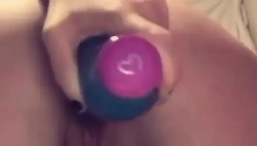 Solo Dildo Fun