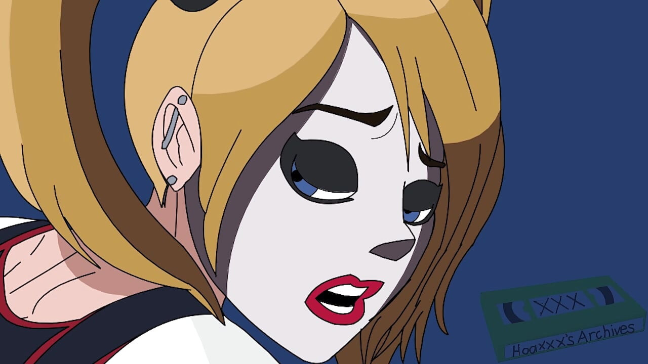 Catwoman and Harley Quinn Assworship