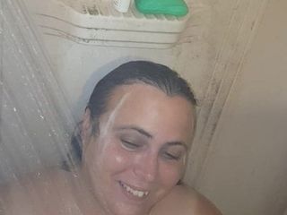 Sneak peak in shower