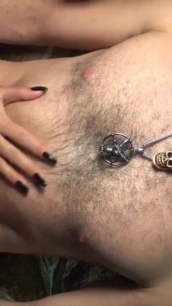 Emotional moment from "Scratching all his chest and belly like a wildcat with my sexy, long and natural nails until leave red"