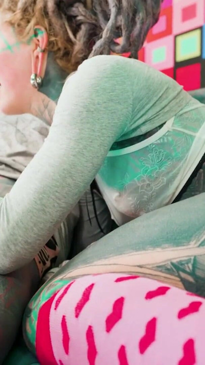 Alt Pornstar’s ANAL Gape After Hardcore Fucking by Tattooed Dick – Wide Open & Ruined | Clip 1