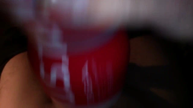 First meet with Tenga Deep Throat. My massive cumshot!