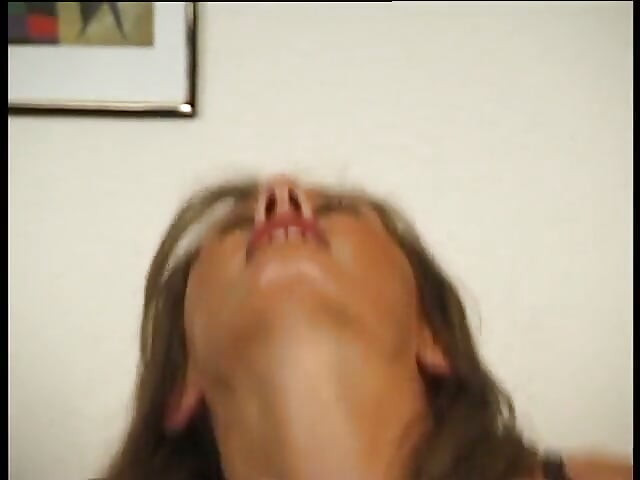 Horny brunette MILF gets cocked by boss dick