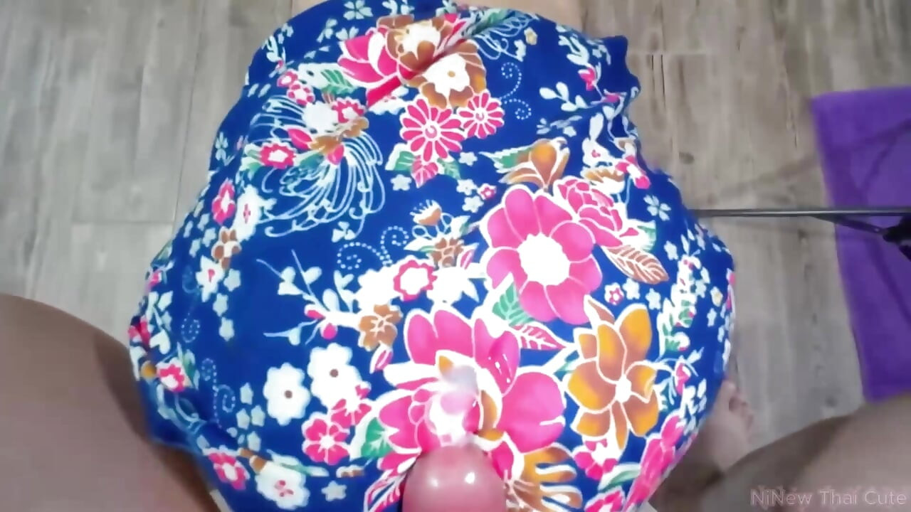 Hot Thai Housewife in Sarong POV NaturalThai