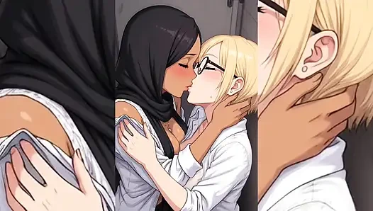 Hijabi Muslim Babes Teasing & Twerking Solo – Best Seductive Spanking, Bouncing & Hijab Part 1