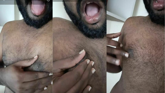 Indian Boy - Nipple Sucking and Nude Show