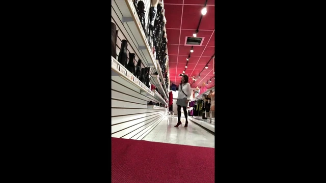 Shopping at local store after work