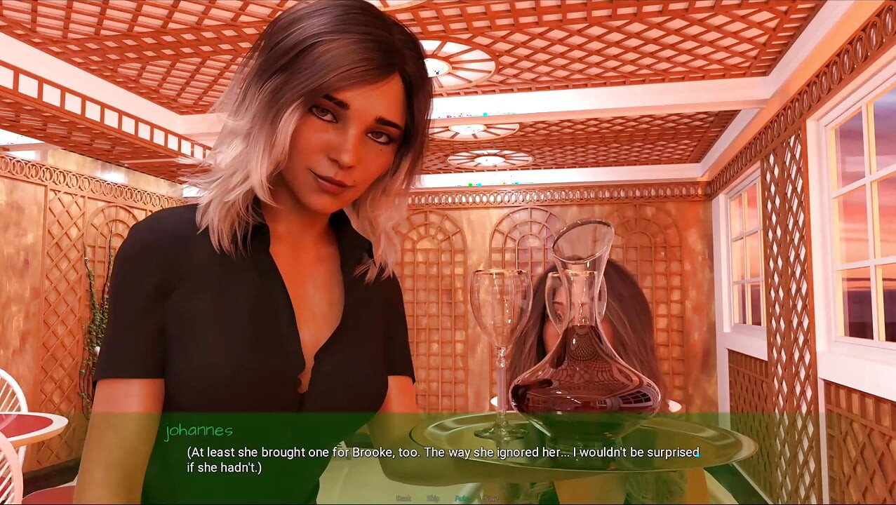 Radiant #2 - Johannes and the ladies had brecfast together... Johannes fucked the waiter in the bathroom