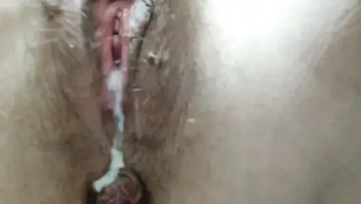 Tüylü amın süper akıyordu