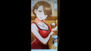 Idolmaster Rei Shinohara spermă pe imagine bukkake