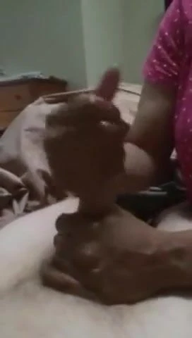 Hand job with my anty