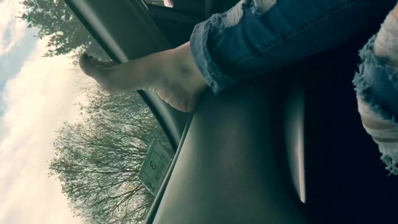 Taking her toes home